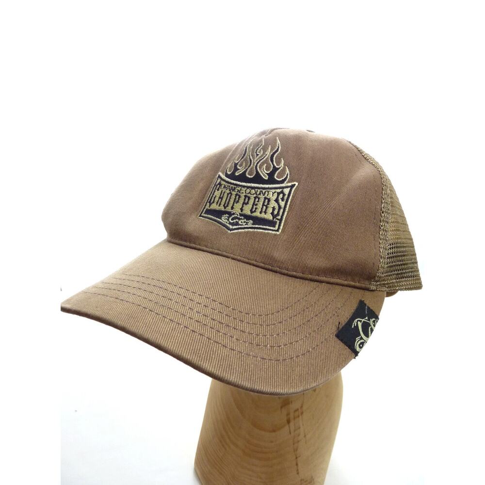 Orange County Choppers Baseball Hat Cap Brown